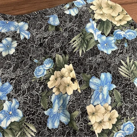 Vintage Floral Paisley Maxi Skirt - Picture 5 of 10